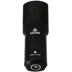 Devine M-Mic PRO Microfono (USB), Nero