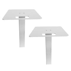 DNA DJ BOOTH TOWERS – estensioni angolari bianche per DJ Booth (2 pezzi)