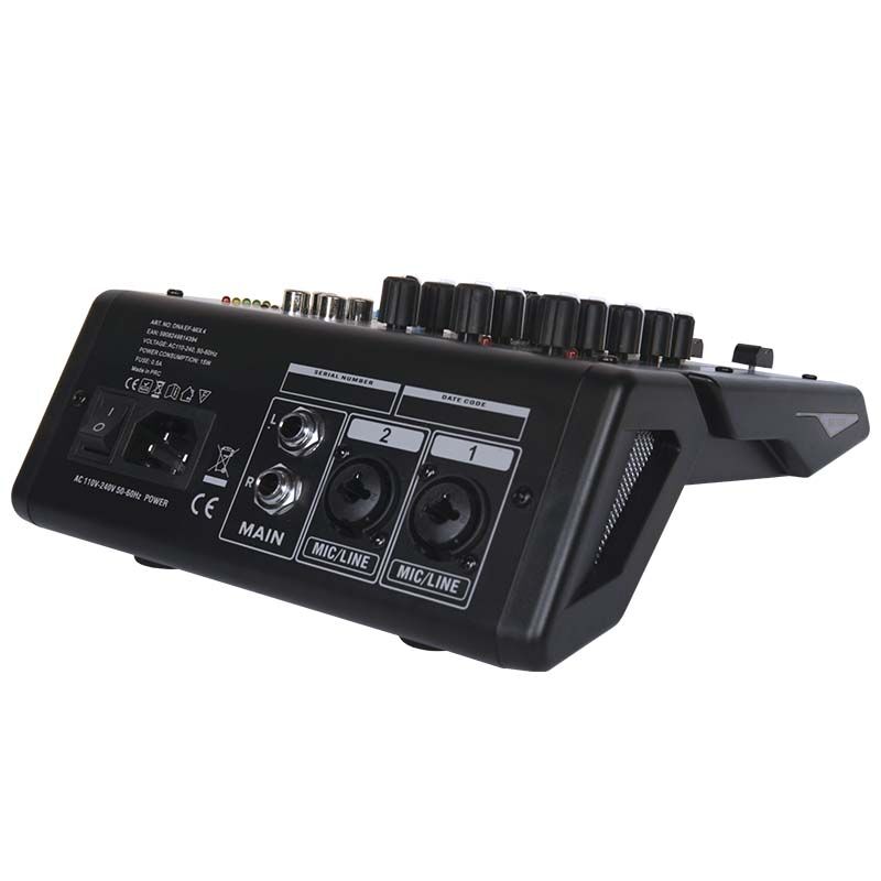 DNA EF-MIX 4, mixer a 4 canali con Bluetooth