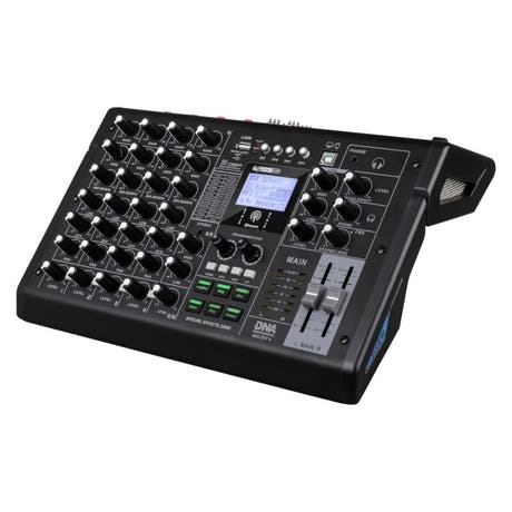 DNA MIX-EFF 6 Mixer analogico a 6 canali con Bluetooth, USB e DSP