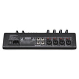 DNA MIX-EFF 6 Analog Mixer 6 Kanaler med Bluetooth, USB og DSP