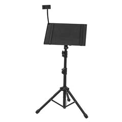 Supporto per laptop e proiettore con portasmartphone