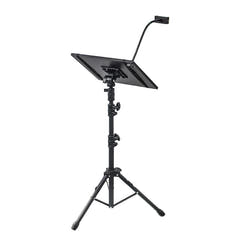 Supporto per laptop e proiettore con portasmartphone