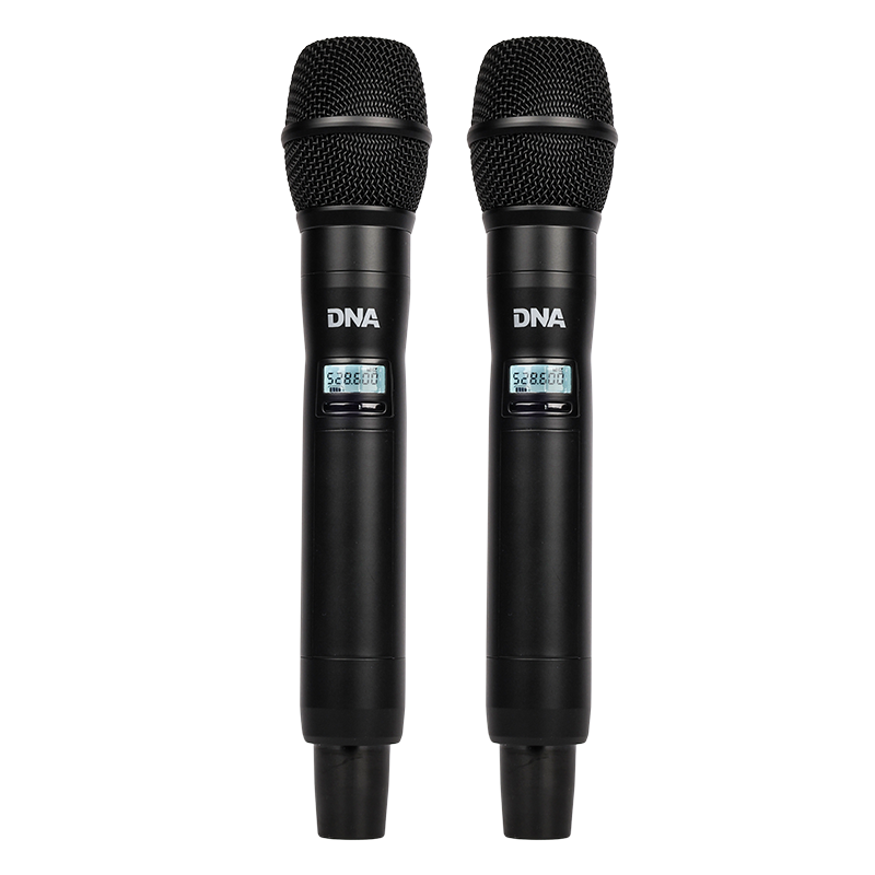 DNA TDRV 2 microfono wireless con 2x trasmettitori Dora