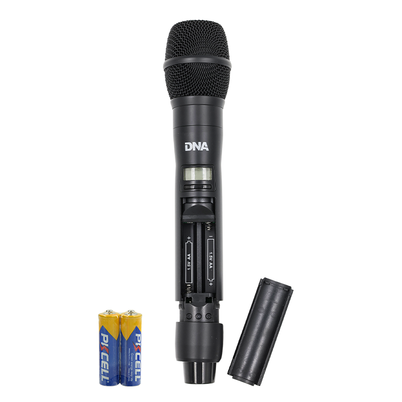 DNA TDRV 2 microfono wireless con 2x trasmettitori Dora