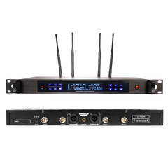 DNA TDRV 2 microfono wireless con 2x trasmettitori Dora