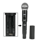 DNA WM4 Set di microfoni wireless combinato