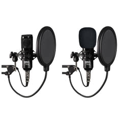 Set di microfoni per podcast e gaming