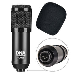 Set di microfoni per podcast e gaming