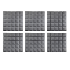 DNA AM5 GY Pannelli acustici 6 pezzi Grigio Autoadesivi