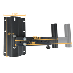 Supporto da parete per altoparlante (30 kg) (2 pezzi)