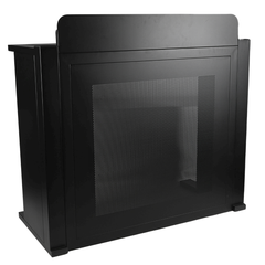 DNA DJ BOOTH MESH BK DJ-stand, nero