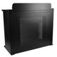 DNA DJ BOOTH MESH BK DJ-stand, nero