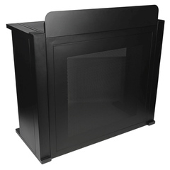 DNA DJ BOOTH MESH BK DJ-stand, nero
