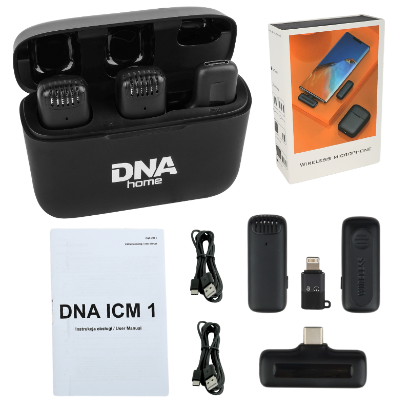 Set microfono per smartphone DNA ICM1