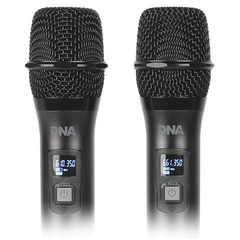 DNA RV-8 Set di Microfoni UHF wireless con 8 Microfoni palmari