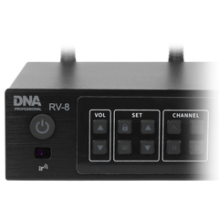 DNA RV-8 Set di Microfoni UHF wireless con 8 Microfoni palmari