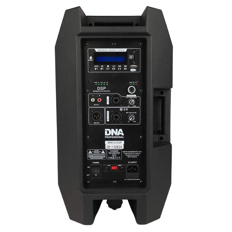 DNA SPX10 DSP cabinet per altoparlante attivo 10" 250W
