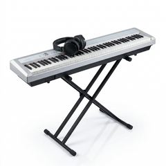 Grooveland P450 Pacchetto pianoforte digitale (Bianco)