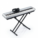 Grooveland P450 Pacchetto pianoforte digitale (Bianco)
