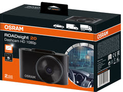 OSRAM ROADsight 20 Videocamera per auto – Dashcam Full HD 1080p con grandangolo 120°