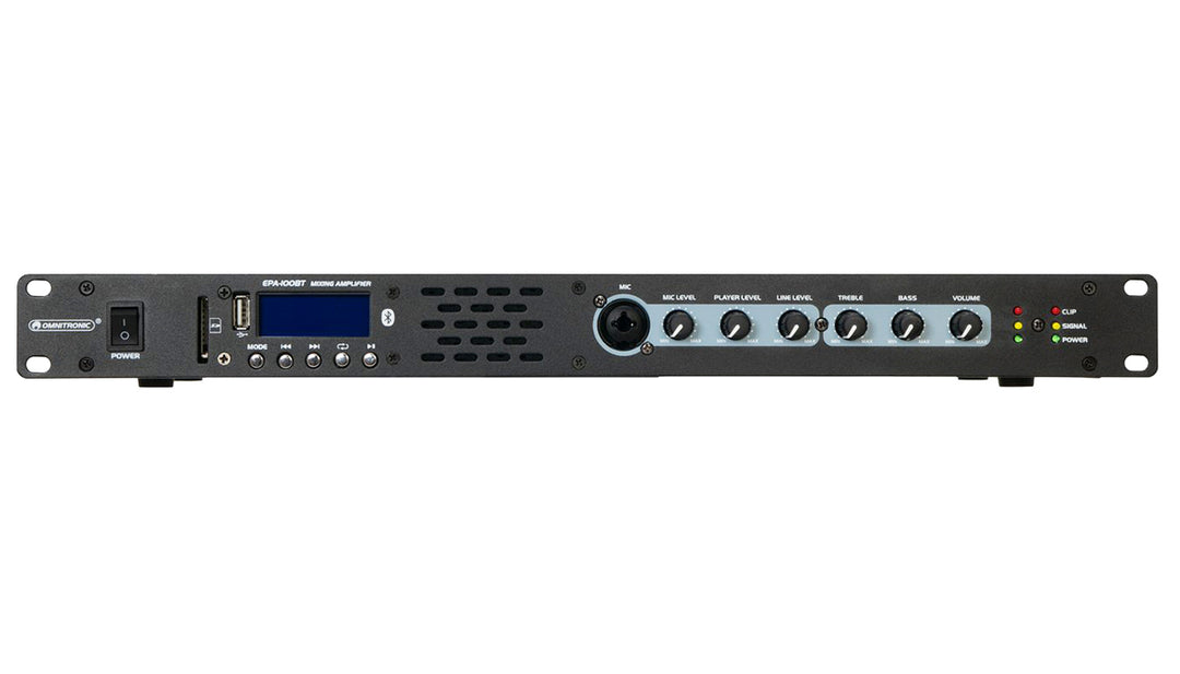 Omnitronic EPA-100BT Lettore multimediale
