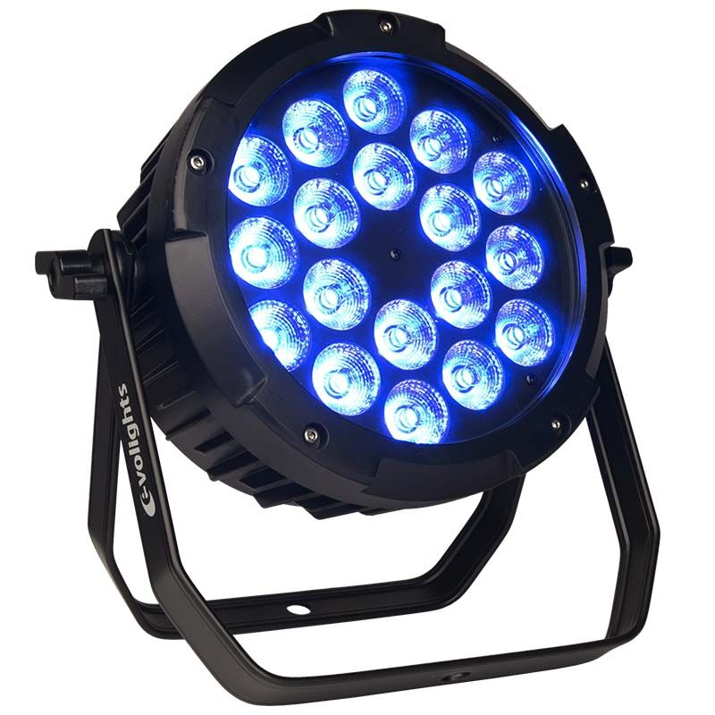 Evolights Glaze PAR IP65 LED-spot – RGBW