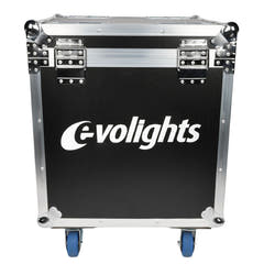 Flightcase per 2 x Evolights Lumeno