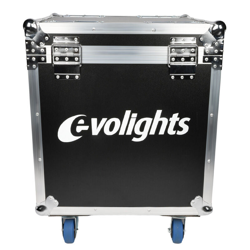 Flightcase per 2 x Evolights Lumeno