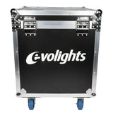 Flightcase per 2 x Evolights Lumeno