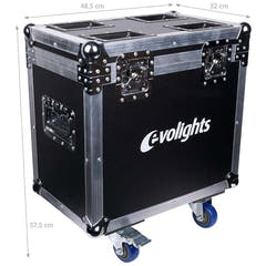 EVOLIGHTS NEO CASE BEAM SPOT 100W transport case per 2 moving heads