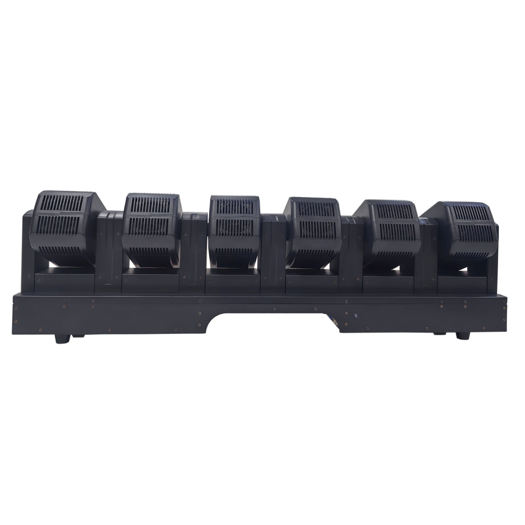 Evolights 6 Barra mobile Cannon 6x60W RGBW