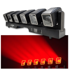 Evolights 6 Barra mobile Cannon 6x60W RGBW