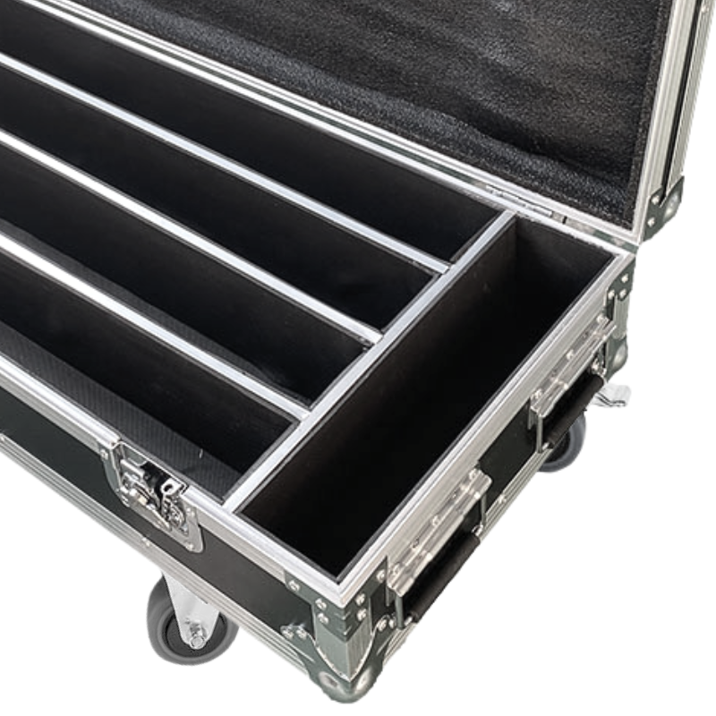 Flightcase per 4 x Evolights Glaze Bar