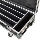 Flightcase per 4 x Evolights Glaze Bar