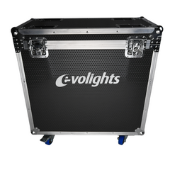 flightcase per 2 x Evolights Lumen 7 Ring
