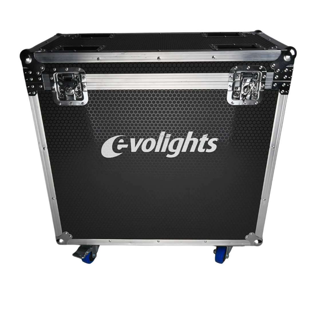 flightcase per 2 x Evolights Lumen 7 Ring