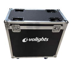 flightcase per 2 x Evolights Lumen 7 Ring