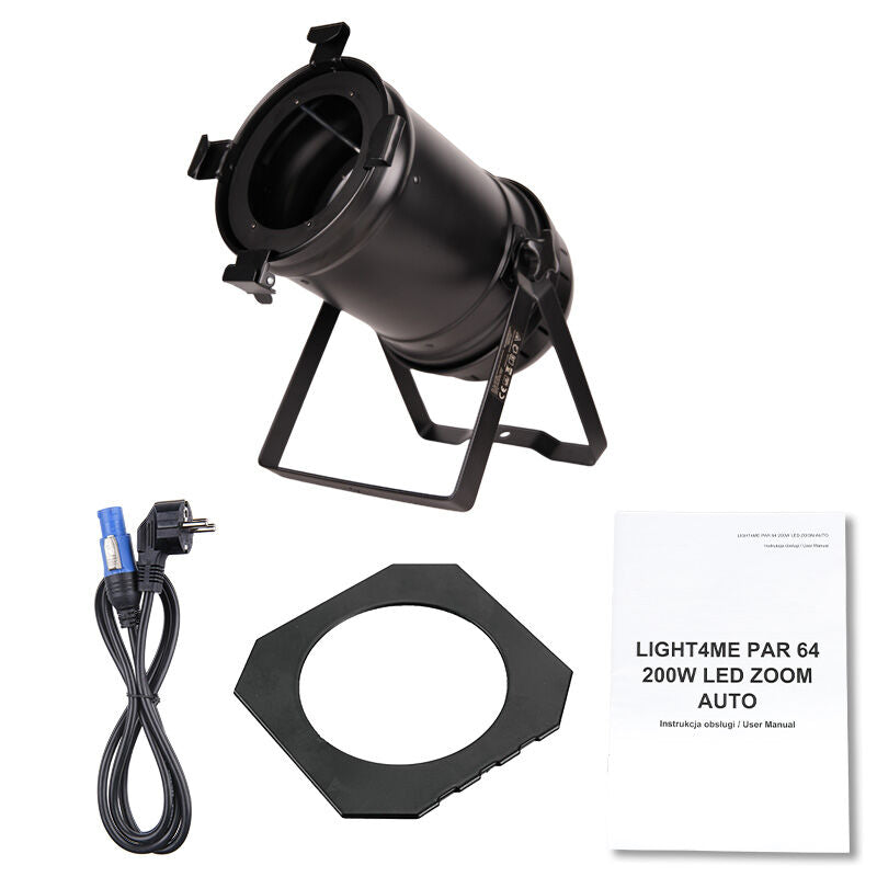 Light4Me PAR 64 200w LED zoom