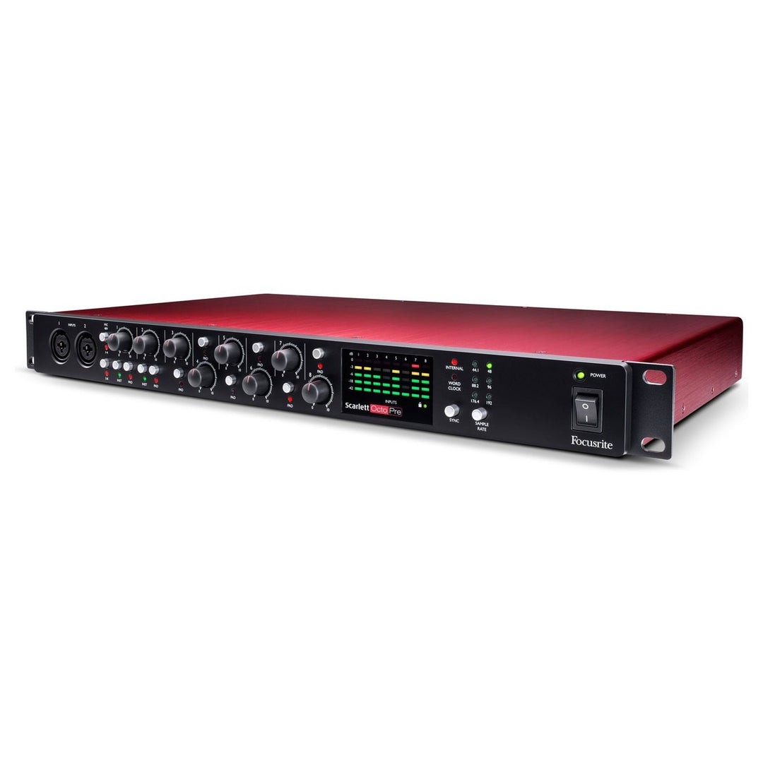 Focusrite Scarlett Octopre Microfoni Preamp