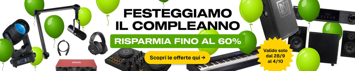 Festeggiamo il compleanno – risparmia fino al 60 %