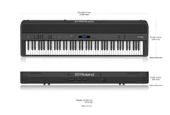 Roland FP-90X Pianoforte Elettrico (Nero)