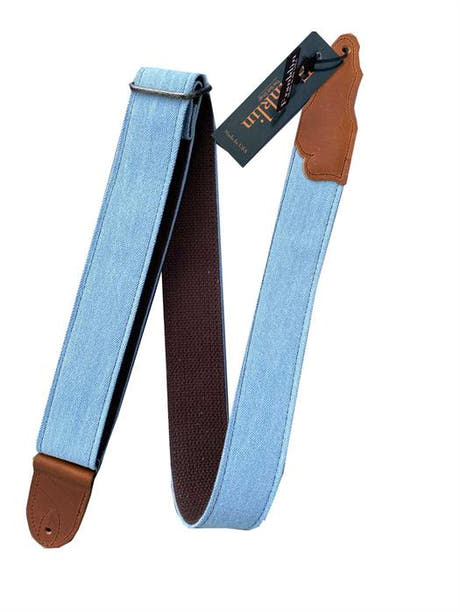 Franklin Guitarrem - Denim - Blå og brun - DN-BL-CG