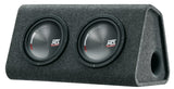 MTX RTP8x2 Active dual 8" subwoofer with built-in class-D amplifier