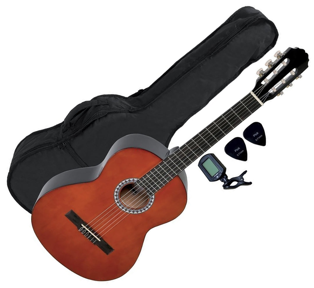 Pacchetto chitarra spagnola 3/4, miele