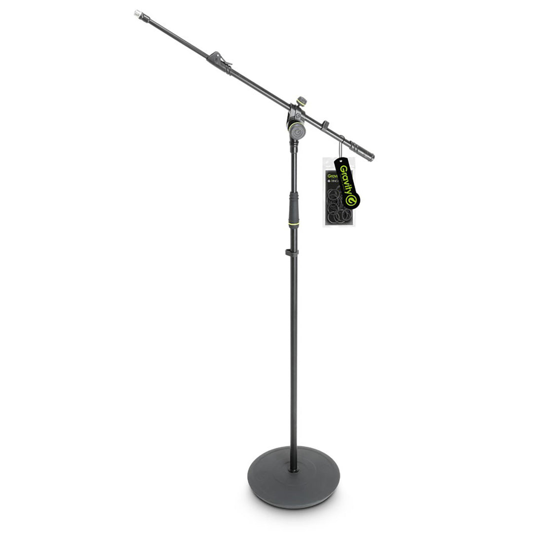 Gravity Supporto per Microfoni con Base Rotonda