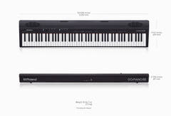 Roland GO:PIANO88PX Tastiere (Nero)