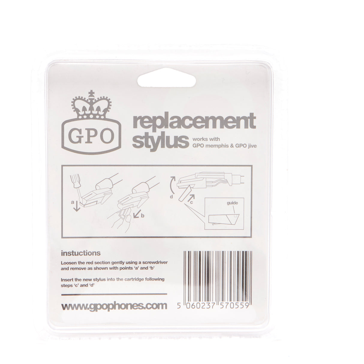 Pick-up needles for Memphis & Jive (2 pcs.)