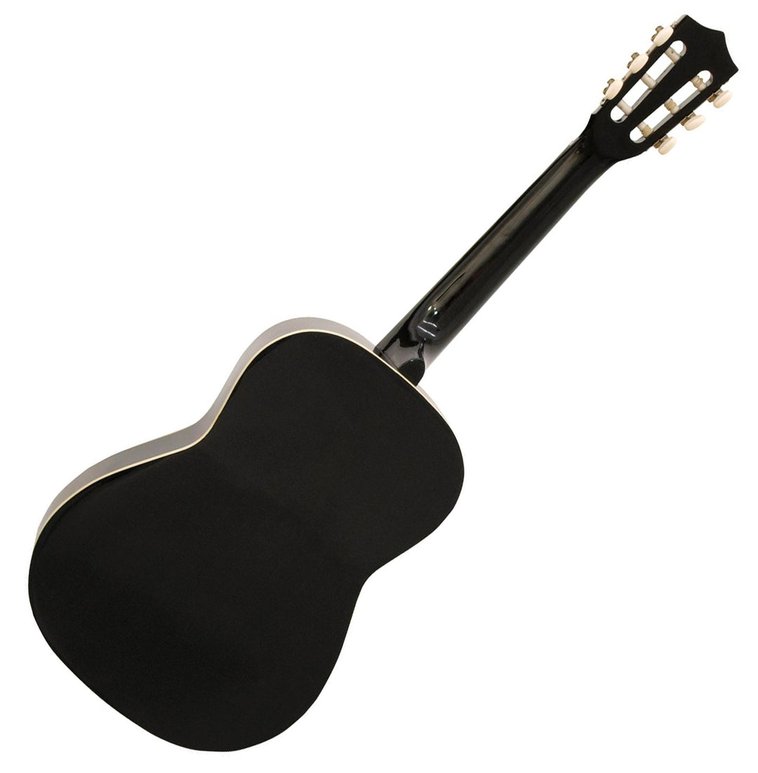 DiMavery AC-303 Chitarra classica spagnola 3/4 (Nero) Startpakke