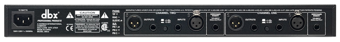 DBX 266XS Compressore/Gate a 2 canali